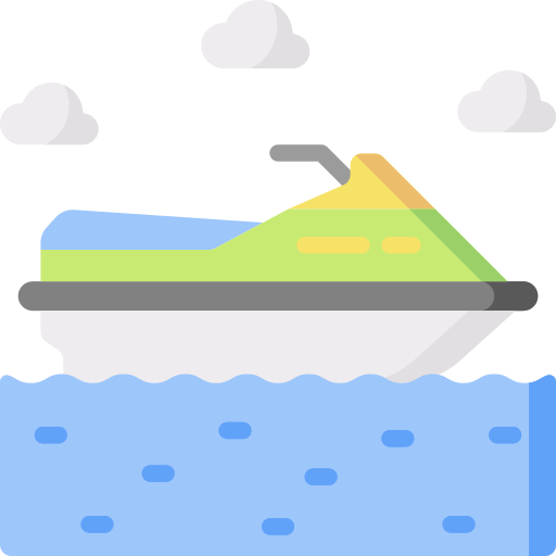 moto acuática Special Flat icono