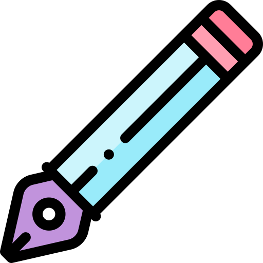stift Detailed Rounded Lineal color icon