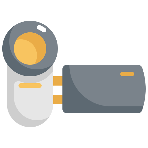 videocamera Generic Flat icoon