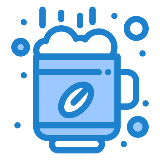 Coffee Generic Blue icon
