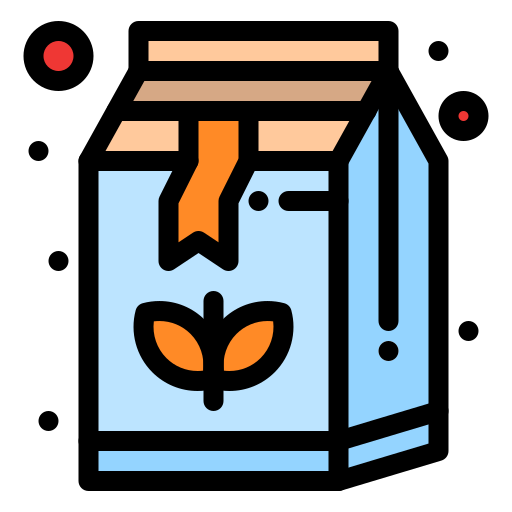 Коробка для молока Flatart Icons Lineal Color иконка