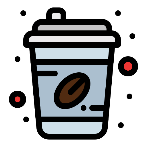 Кофе Flatart Icons Lineal Color иконка