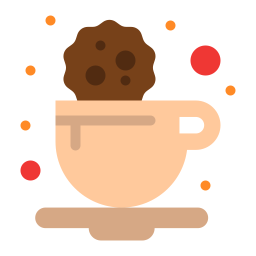 Coffee cup Flatart Icons Flat icon