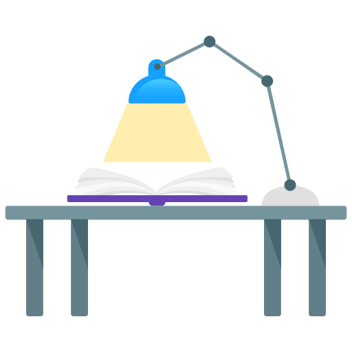 Table lamp Generic Flat Gradient icon