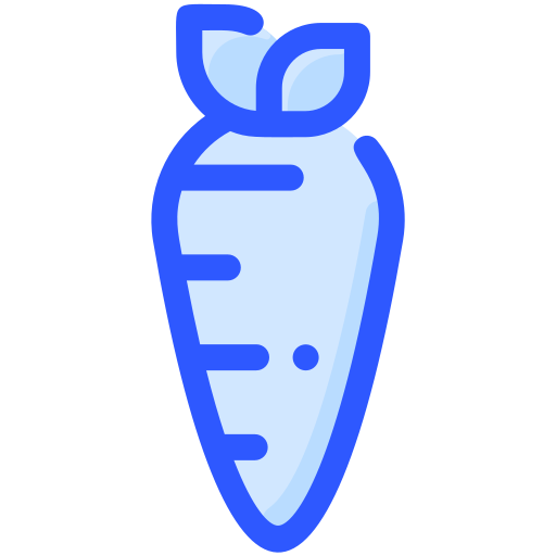 carotte Generic Blue Icône