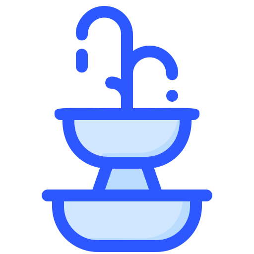 Fountain Generic Blue icon