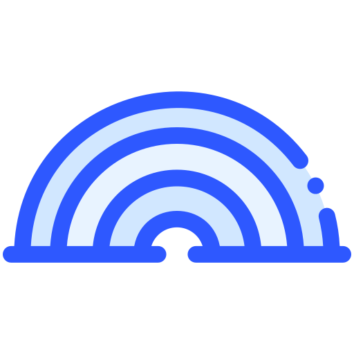 무지개 Generic Blue icon
