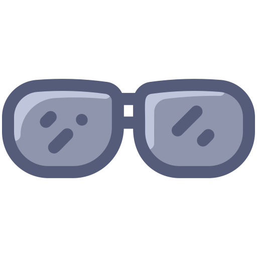 Sunglasses Generic Outline Color icon