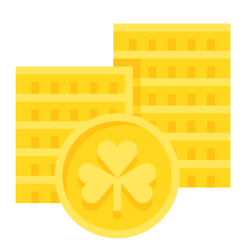 pila de monedas Generic Flat icono