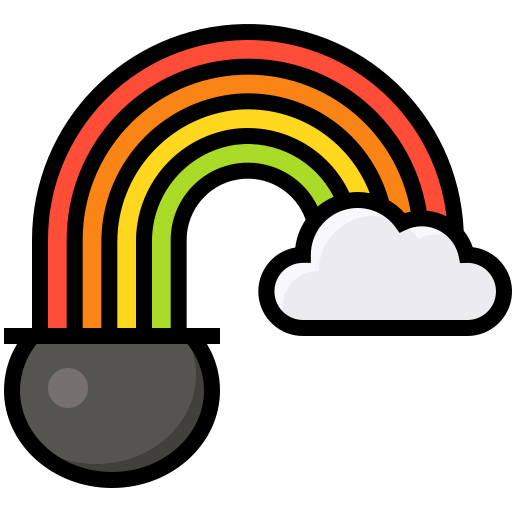 虹 Generic Outline Color icon