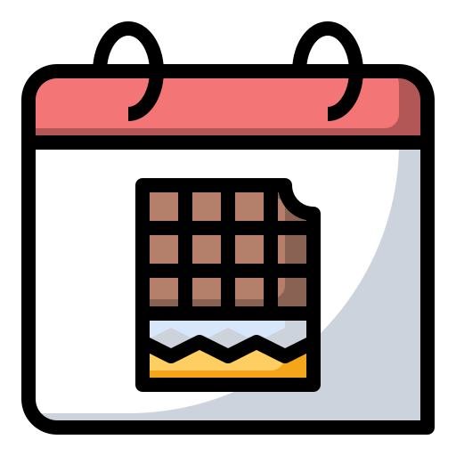 チョコレート Generic Outline Color icon