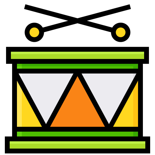 trommel Generic Outline Color icon