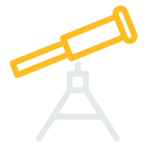 Telescope Generic Basic Outline icon