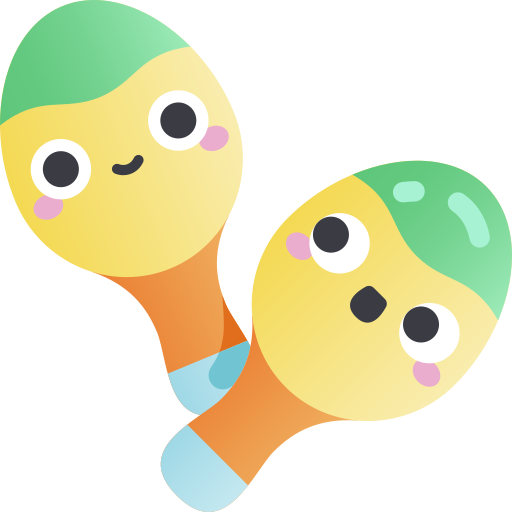 Maracas Kawaii Star Gradient icon