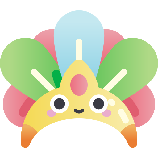 Crown Kawaii Star Gradient icon