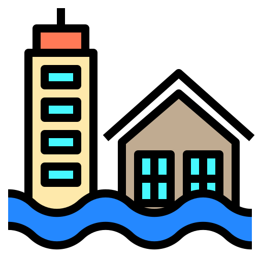 Flood Catkuro Lineal Color icon