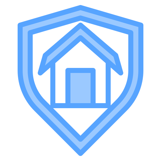 Home insurance Catkuro Blue icon