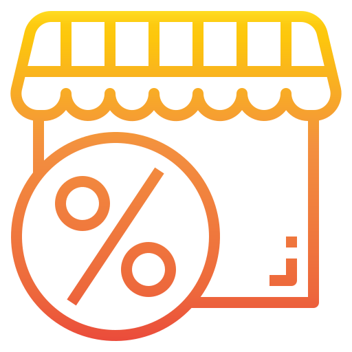 Shopping store Catkuro Gradient icon