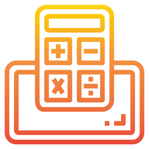 Calculation Catkuro Gradient icon