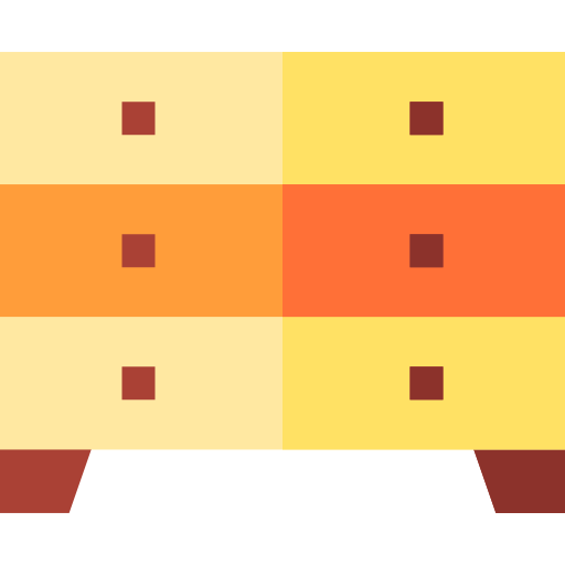 kommode Basic Straight Flat icon