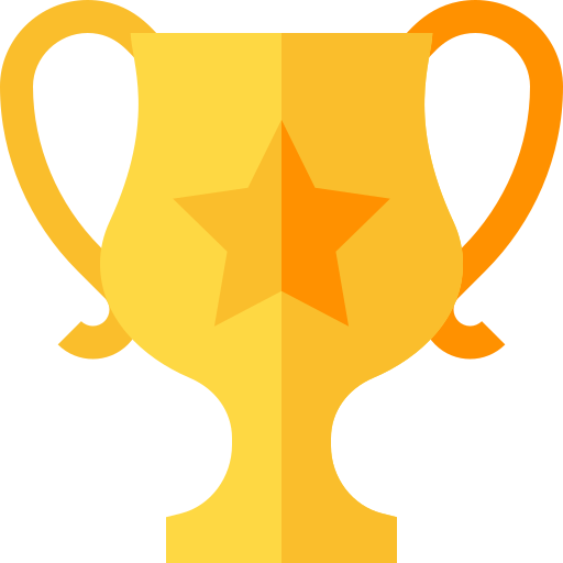 Trophy Basic Straight Flat icon