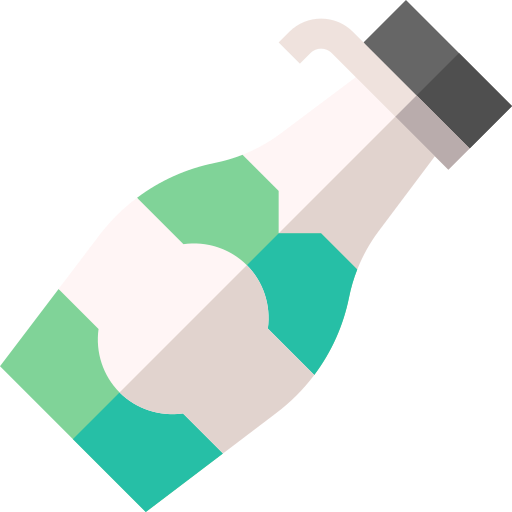 szampan Basic Straight Flat ikona