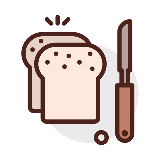 Bread Darius Dan Lineal Color icon