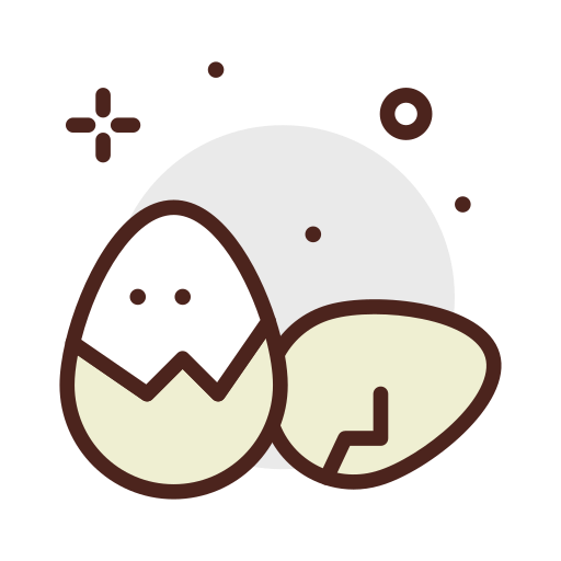 Вареное яйцо Darius Dan Lineal Color иконка
