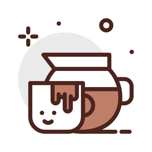 커피 컵 Darius Dan Lineal Color icon