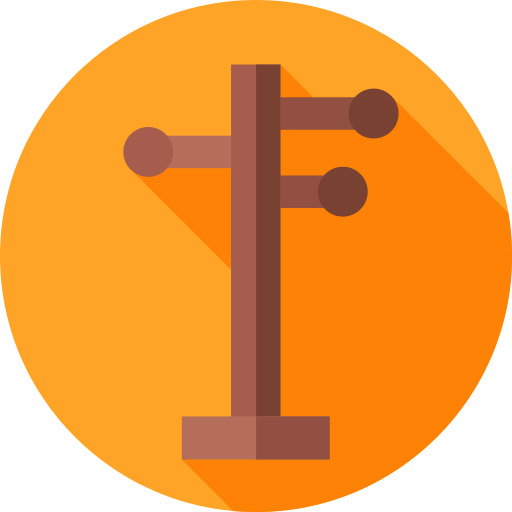 wieszak Flat Circular Flat ikona
