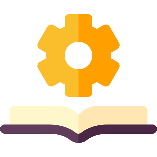 libro Basic Rounded Flat icona