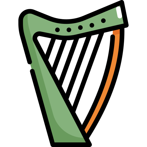 harpa Generic Outline Color Ícone