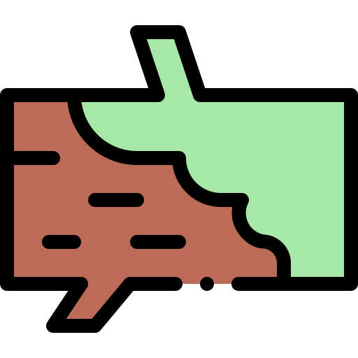 Moss Detailed Rounded Lineal color icon