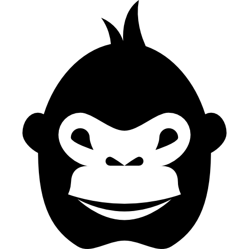 gorilla gesicht  icon