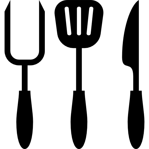utensilios de cocina para cocinar  icono