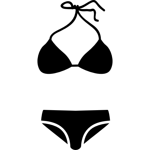 seksowny i kobiecy kostium dwuczęściowy  ikona