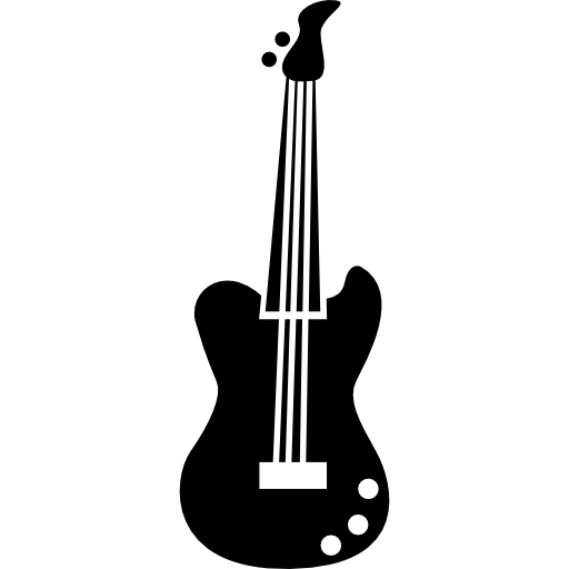 instrumento de guitarra  icono