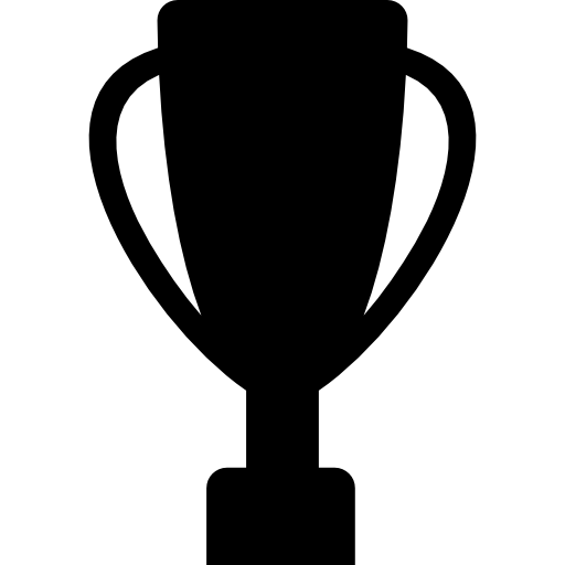 coupe de football trophée  Icône