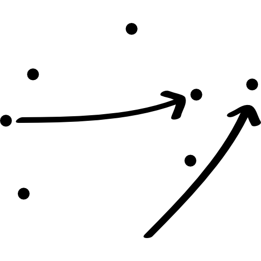 Football practice strategic sketch  icon