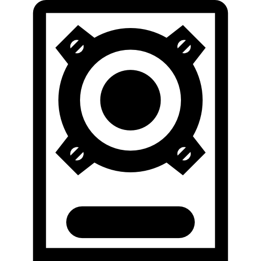 Boombox speaker  icon