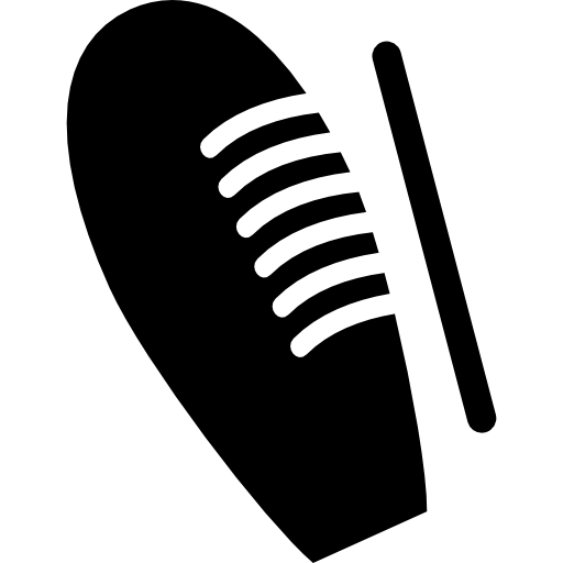 instrumento musical de percusión güiro para raspar con un palo  icono
