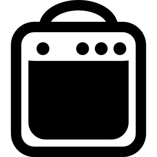 caja amplificadora de música  icono