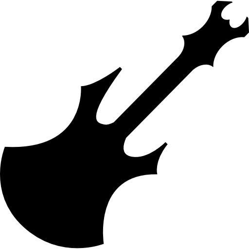 guitarra eléctrica para heavy metal  icono