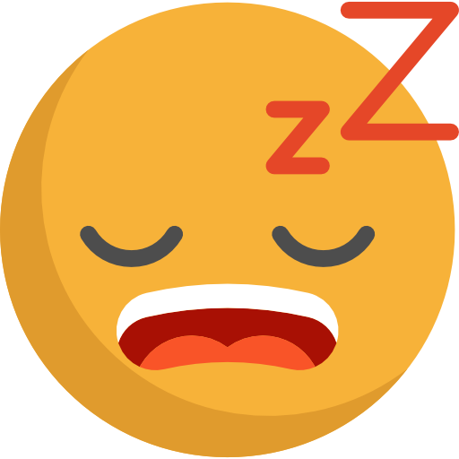 schläfrig Special Flat icon