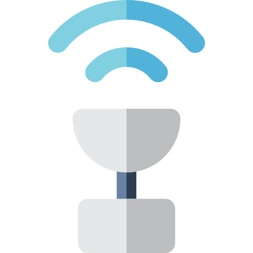 antena Basic Rounded Flat ikona