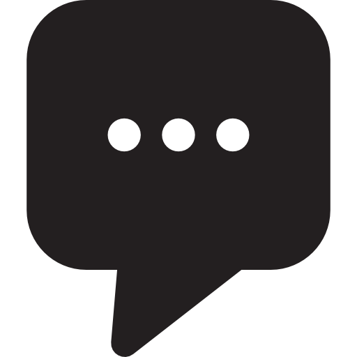 Chat Basic Rounded Filled icon