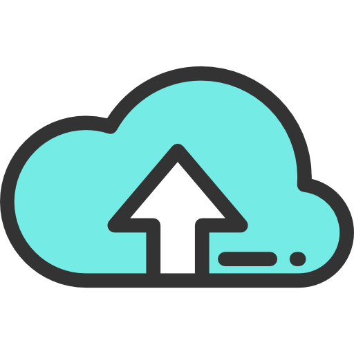 Computing cloud Detailed Rounded Lineal color icon