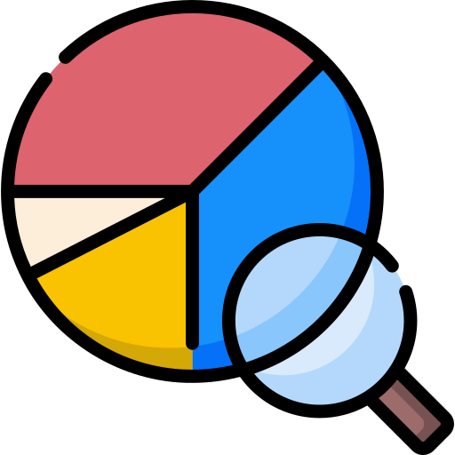 Market analysis Special Lineal color icon
