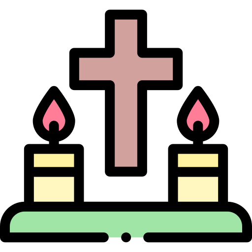 信仰 Detailed Rounded Lineal color icon