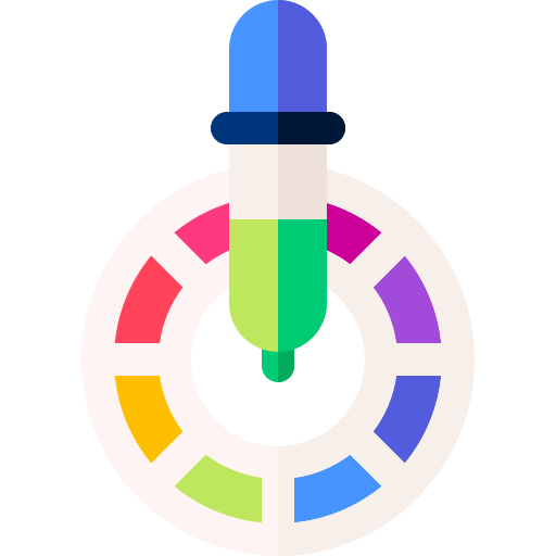 farbwähler Basic Rounded Flat icon